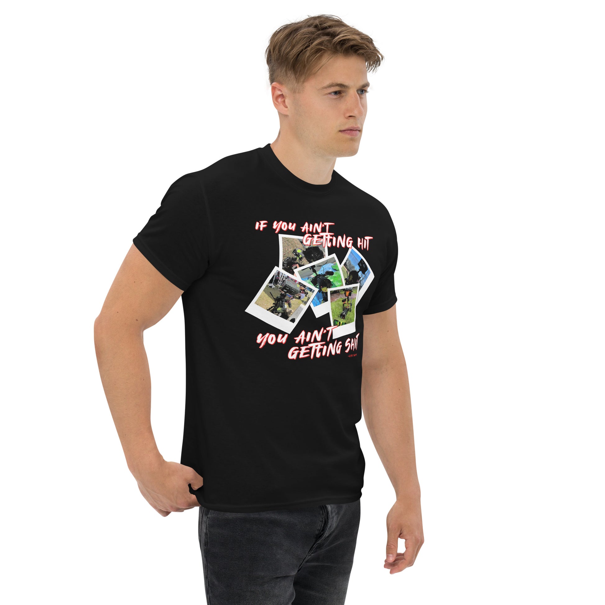 AIN'T GETTING HIT TEE image 2