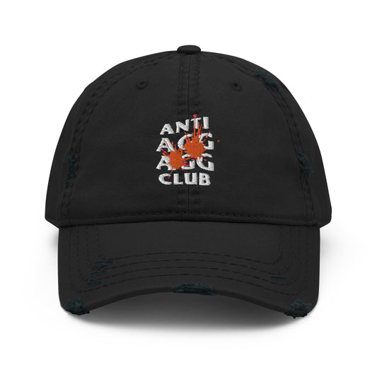 SPLATTER DISTRESSED DAD HAT image 0