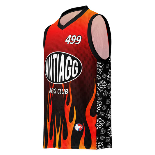 HOT FIRE BASKETBALL JERSEY image 0