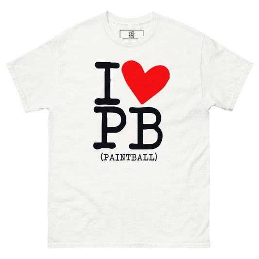 I LOVE PAINTBALL TEE image 0